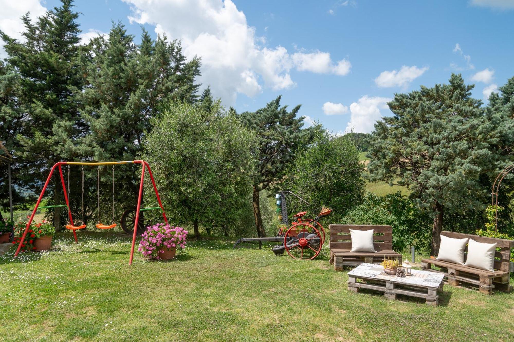Agriturismo Santa Bruna Volterra Buitenkant foto